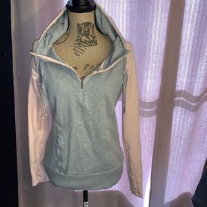 Mondetta Half-Zip Hooded Workout Top